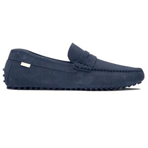 Oliver Cabell Suede Driver Loafer in Navy-UK43/US10
